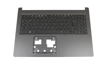 6B.HEDN7.011 teclado incl. topcase original Acer DE (alemán) negro/negro