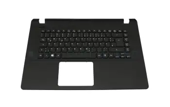 60.MMLN2.010 teclado incl. topcase original Acer DE (alemán) negro/negro