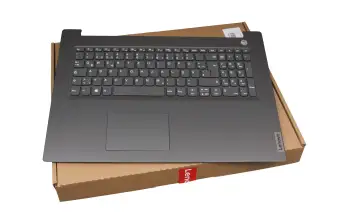 5CB0Z48324 teclado incl. topcase original Lenovo DE (alemán) gris/negro