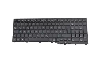 CP799804-XX teclado original Fujitsu DE (alemán) negro/negro