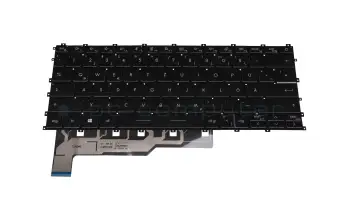 S1N-1EDE2L1-SA0 teclado original MSI DE (alemán) negro con retroiluminacion