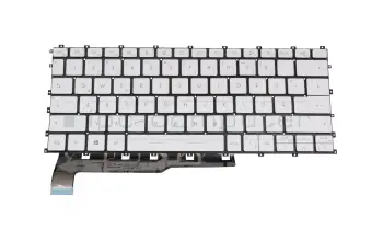 S1N-1EDE3G1-SA0 teclado original MSI DE (alemán) blanco con retroiluminacion