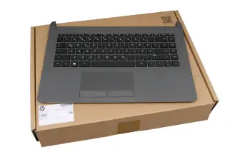 929159-041 teclado incl. topcase original HP DE (alemán) negro/canaso