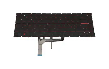 S1N-3EIT282-D10 teclado original MSI IT (italiano) negro con retroiluminacion