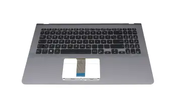 90NB0I94-R32GE0 teclado incl. topcase original Asus DE (alemán) negro/plata/amarillo con retroiluminacion plateado/amarillo