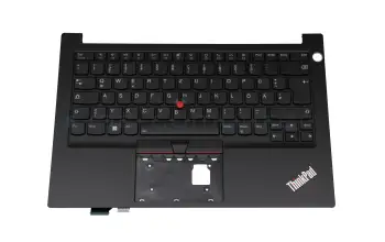 5M11A35081 teclado incl. topcase original Lenovo DE (alemán) negro/negro con retroiluminacion y mouse stick