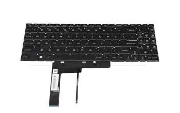 S1N-3EUS2W2-SA0 teclado original MSI US (Inglés) negro con retroiluminacion