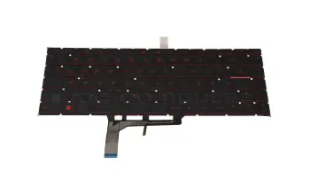 S1N-2EDE2Q1-D10 teclado original MSI DE (alemán) negro con retroiluminacion