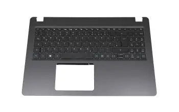 6B.HF6N2.014 teclado incl. topcase original Acer DE (alemán) negro/negro con retroiluminacion