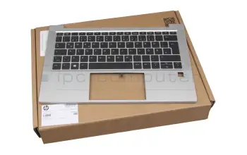 M08699-041 teclado incl. topcase original HP DE (alemán) negro/plateado con retroiluminacion