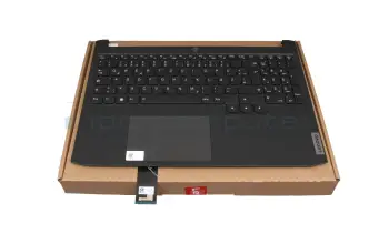 5CB1D66724 teclado incl. topcase original Lenovo DE (alemán) negro/negro con retroiluminacion