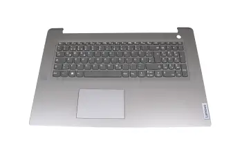 5CB1B97470 teclado incl. topcase original Lenovo DE (alemán) gris/canaso