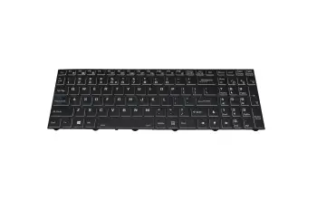 40071990 teclado original Medion US (Inglés) negro/negro con retroiluminacion