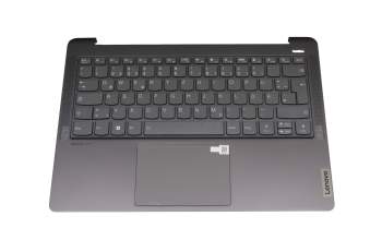 Teclado incl. topcase DE (alemán) gris/canaso con retroiluminacion original para Lenovo IdeaPad 5 Pro-14ACN6 (82L7)