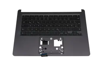 6B.HPVN7.015 teclado incl. topcase original Acer DE (alemán) blanco/negro