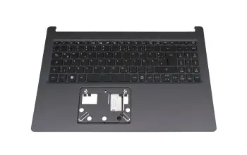 6B.HWBN7.011 teclado incl. topcase original Acer DE (alemán) negro/negro con retroiluminacion