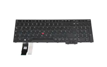 5N21K05200 teclado original Lenovo DE (alemán) negro/negro