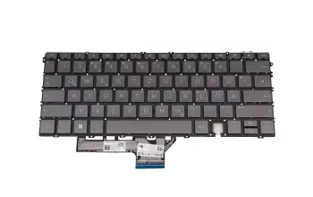 N10736-041 teclado original HP DE (alemán) negro/negro con retroiluminacion