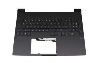 N13298-041 teclado incl. topcase original HP DE (alemán) negro/canaso con retroiluminacion