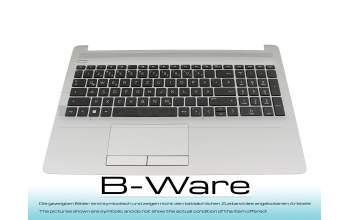 TH25GR Teclado incl. topcase DE (alemán) negro/plateado b-stock