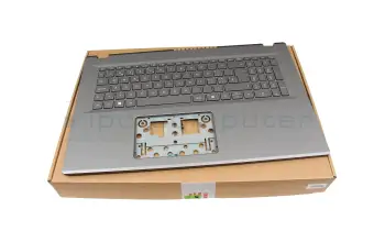 6B.J02N8.019 teclado incl. topcase original Acer CH (suiza) gris/canaso con retroiluminacion