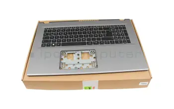 6B.J8ZN8.001 teclado incl. topcase original Acer DE (alemán) negro/canaso