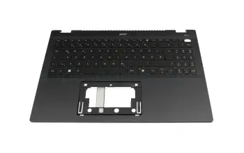 6B.J43N7.011 teclado incl. topcase original Acer DE (alemán) negro/negro con retroiluminacion