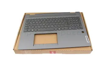 5CB1N95076 teclado incl. topcase original Lenovo DE (alemán) negro/canaso con retroiluminacion