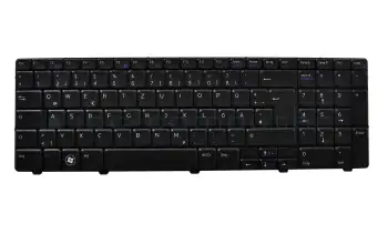 V595C teclado original Dell DE (alemán) negro con retroiluminacion