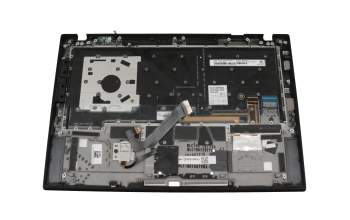 102-16F56LHCO1C teclado incl. topcase original Lenovo ES (espanol) negro/negro con retroiluminacion y mouse stick