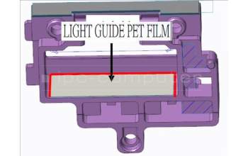Asus AI2201 LIGHT GUIDE PET FILM para Asus ROG Phone 6D Ultimate (AI2203-3E014WW)