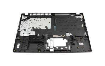 13F108M7601 teclado incl. topcase original Acer DE (alemán) negro/negro con retroiluminacion