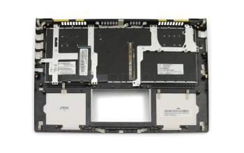 13GNPO1AM062-1 teclado incl. topcase original Asus NO (noruego) negro/plateado con retroiluminacion