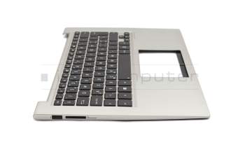 13N0-MYA0521 teclado incl. topcase original Asus SF (suiza-francés) negro/plateado con retroiluminacion