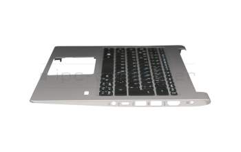13N1-1ZA0501 teclado incl. topcase original Acer DE (alemán) negro/plateado
