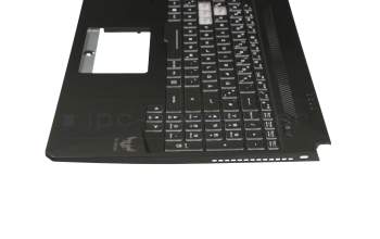 13N1-5JA0901 teclado incl. topcase original Asus DE (alemán) negro/negro con retroiluminacion