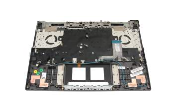 13NR0512P01011-3 teclado incl. topcase original Asus DE (alemán) negro/antracita con retroiluminacion