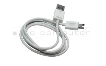 14001-00750400 original cable de datos-/carga USB Asus blanco 0,95m