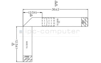 Asus 14010-00229800 G531 X70TP FFC 12P,0.5MM,L48.5