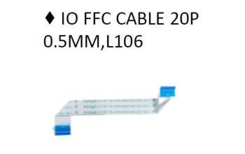 Asus 14010-00788600 X3500PH TP FFC CABLE 8P 0.5MM L53.5