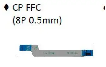 Asus 14010-00789000 CX3400FMA CP FFC 8P 0.5MM L70