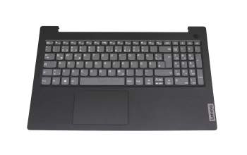 15926050 teclado incl. topcase original Lenovo DE (alemán) gris/negro