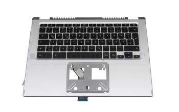 15F15HT7601 teclado incl. topcase original Acer DE (alemán) negro/plateado
