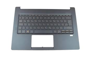 16M2UX18P901R3 teclado incl. topcase original Acer DE (alemán) antracita/antracita con retroiluminacion