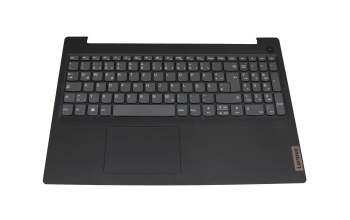 17003740 teclado incl. topcase original Lenovo DE (alemán) gris/canaso