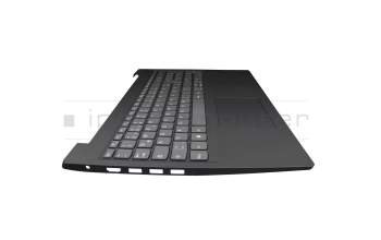 17003740 teclado incl. topcase original Lenovo DE (alemán) gris/canaso