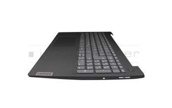 17003740 teclado incl. topcase original Lenovo DE (alemán) gris/canaso