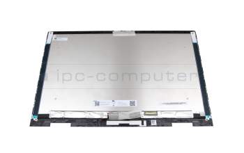 182482-441 original HP unidad de pantalla tactil 15.6 pulgadas (FHD 1920x1080) plateada / negra