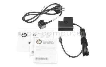 1HE07AA#ABB cargador USB-C original HP 45 vatios