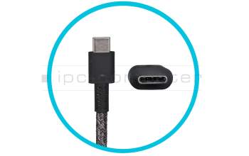 1HE08AA# cargador USB-C original HP 65 vatios redondeado